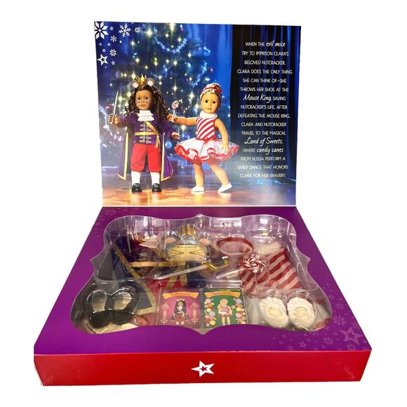 NEW American Girl LAND OF SWEETS & MOUSE KING Nutcracker Suite Ballet 2 Outfits! - Picture 16 of 16